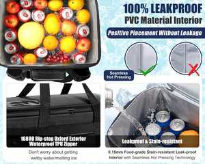 Bolsa Térmica Impermeable de Grado Profesional, Personalizada, para Almuerzo, Entrega de Comida, Refrigerador, la Más Vendida - Product Image 5