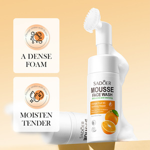 Oem sadoer nhãn hiệu riêng axit amin rửa mặt Mousse vitamin C làm sạch sâu lỗ chân lông độ ẩm làm mới kiểm soát dầu Sữa rửa mặt - Product Image 6