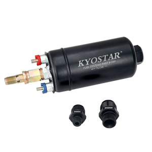 Pompe à carburant automatique KYOSTAR à haut débit EFI 300LPH de style 044, compatible E85, ensemble de pompe à carburant avec raccords AN10 entrée AN8 sortie - Product Image 1