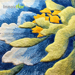 Cinema Camera Da Letto Pianura Hotel Su Misura di Lana fatto A mano Zona Europeo 3d <span class=keywords><strong>Tappeto</strong></span> Tappeti Floreali Soggiorno <span class=keywords><strong>Viola</strong></span> Per Soggiorno camera - Product Image 6