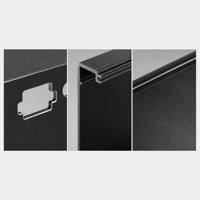 Boîtier en aluminium usiné sur mesure par CNC 128x238x23mm Anodisé Tolérance ±0.1mm CE/ISO9001 DFM gratuit Votre conception, notre solution