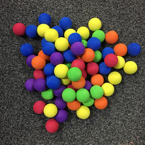 Fábrica personalizada al por mayor suave al tacto estrés bola Eva lavado Eva Chipring bola - Product Image 1