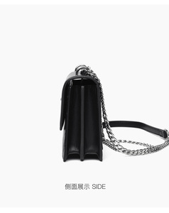 Fashion Flap Crossbody Bags Vintage Quilted Underarm Bag <b>Square</b> Satchel Handbag Leather Shoulder Bag Chain Purse for Women - Product Image 4