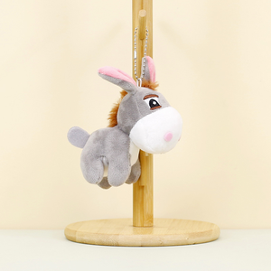 Llavero de Peluche de Pony Pequeño y Adorable al por Mayor, Colgante Personalizado con Logotipo, Mini Muñeco de Burro de Peluche, Llavero de Animal de Peluche para Promoción - Product Image 6