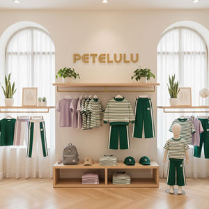 Set di Abbigliamento per Ragazzi, Felpa <span class=keywords><strong>a</strong></span> Maniche Lunghe <span class=keywords><strong>a</strong></span> Righe in Cotone e Pantaloni <span class=keywords><strong>a</strong></span> Gamba Dritta, Tuta da 2 Pezzi per Bambini, Certificata CPC Reach - Product Image 4