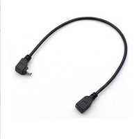 Kabel Mini USB Male Angled ke Mini USB Female Laris Terjual