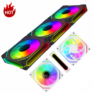 Lovingocool Phong Cách Mới <span class=keywords><strong>3</strong></span> Gương RGB <span class=keywords><strong>Fan</strong></span> PC Trường Hợp Máy Tính Chơi Game Mát Argb Đồng Bộ <span class=keywords><strong>Fan</strong></span> & Làm Mát Yên Tĩnh 12V <span class=keywords><strong>Fan</strong></span> Biểu Tượng Tùy Chỉnh Colourful - Product Image 1
