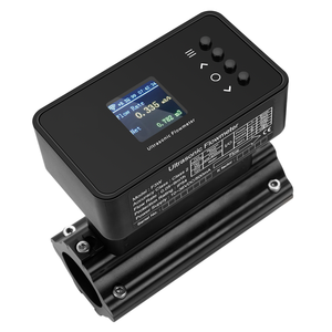 เครื่องวัดอัตราการไหลแบบคลิปออนอัลตราโซนิก F3W สำหรับน้ำ พร้อมระบบจ่ายไฟ POE WiFi RS485 แอปพลิเคชันมือถือ ความเร็วการไหล 0.03~5.0 ม./วินาที - Product Image 1
