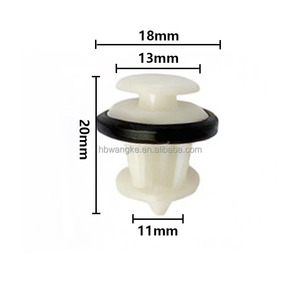 ตัวล็อคประตูรถยนต์ ไนลอน พลาสติก สำหรับตกแต่ง ใช้กับรถยนต์เทสลา ฟอร์ด ใช้สำหรับยึดชิ้นส่วนแผงประตูตกแต่ง - Product Image 4