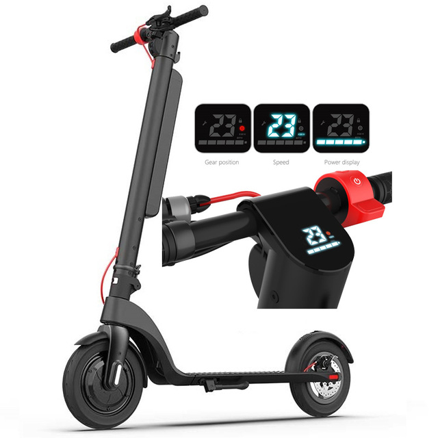 Powerful 250 Watt 45KM Range Adults Electric Scooter 250W Motor 10AH X7/X8 Personal Transporter Scuter Electric Mobility Scooter