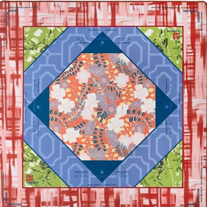 Tapis de Mahjong de Luxe 07 Motif Feuille de Bananier Vert Teal Tropical Antidérapant Personnalisé pour Table de Charleston - Product Image 4