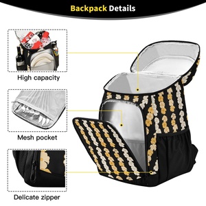 30 Can Hawaiian Puakenikeni Lei Flower Beach Cooler Bag Camping BBQ Large Waterproof Custom Insulated Cooler Backpack for Picnic - Product Image 3
