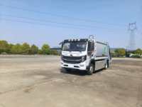 FAW Camion à ordures électrique à énergie nouvelle avec pneus en acier Euro 3, benne arrière de 5 mètres cubes, 180 CV, transmission 4x2