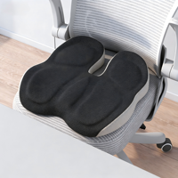 Coussin de siège en mousse à mémoire de forme personnalisable, amovible et lavable, portable pour voiture, maison, bureau, salle à manger RCSC-24