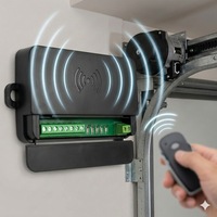 Récepteur universel de porte de garage 433 MHz de haute qualité, 2 canaux, module relais AC/DC 7-32V pour contrôle de portail, livraison rapide