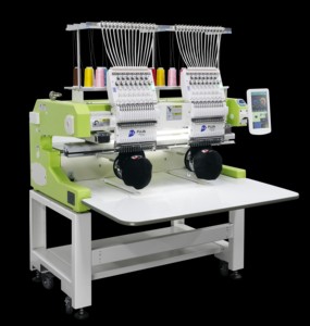 2 đầu Máy thêu vi tính 12 15 kim Mũ Mũ t Áo sơ mi hai 2 đầu thêu Giá máy - Product Image 3