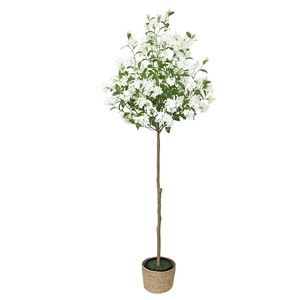 Grand arbre artificiel <span class=keywords><strong>en</strong></span> <span class=keywords><strong>pot</strong></span> avec de vraies fleurs, <span class=keywords><strong>bougainvillier</strong></span> artificiel pour la décoration de mariage - Product Image 3