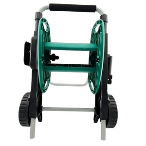 SUNSHINE SX-W-10C <span class=keywords><strong>chariot</strong></span> à <span class=keywords><strong>tuyau</strong></span> pliable haute pression 50FT PVC Kit d'enrouleur de <span class=keywords><strong>tuyau</strong></span> d'<span class=keywords><strong>arrosage</strong></span> arrosoir pour l'irrigation de la pelouse en métal - Product Image 6