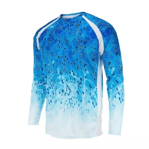 Maillot de pêche à séchage rapide par sublimation, protection UV, t-shirts pour hommes, UPF 50+, manches longues, chemises de pêche pour adultes - Product Image 4