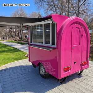 Carrito de Helados Móvil OEM, Remolque de Comida para Venta Ambulante de Café y Alimentos - Product Image 3