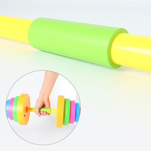 Xd New Home thiết bị tập thể dục trẻ em có thể điều chỉnh quả tạ Set đầy màu sắc nhựa quả tạ và Barbell Set cho trẻ em - Product Image 4