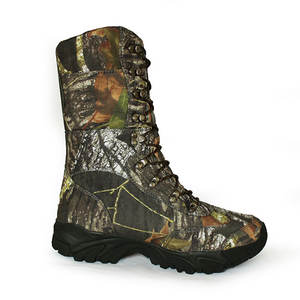 Bottes <span class=keywords><strong>de</strong></span> <span class=keywords><strong>chasse</strong></span> <span class=keywords><strong>de</strong></span> camouflage imperméables bon marché personnalisées OEM ODM pour hommes Bottes d'hiver en caoutchouc naturel EVA PU 100% imperméables - Product Image 1