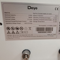Deye RW-F16 LiFePO4 Lithium-Batterie 15 kW 16 kW Deye 51,2 V 314 Ah 15 kWh 16 kWh Solar-Speicherbatterie mit Deye Hybrid-Wechselrichter