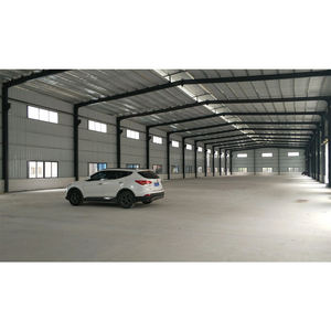 La struttura d'acciaio della costruzione del metallo del magazzino 3d ha utilizzato il negozio prefabbricato della fattoria del magazzino - Product Image 3