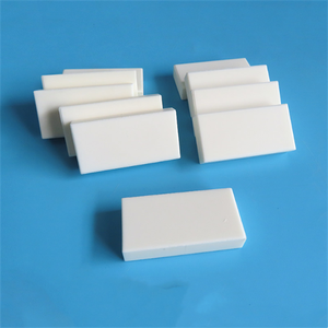 Mattone ceramico 25*50*10mm del blocchetto dell'allumina di elevata purezza al2o3 99% - Product Image 4
