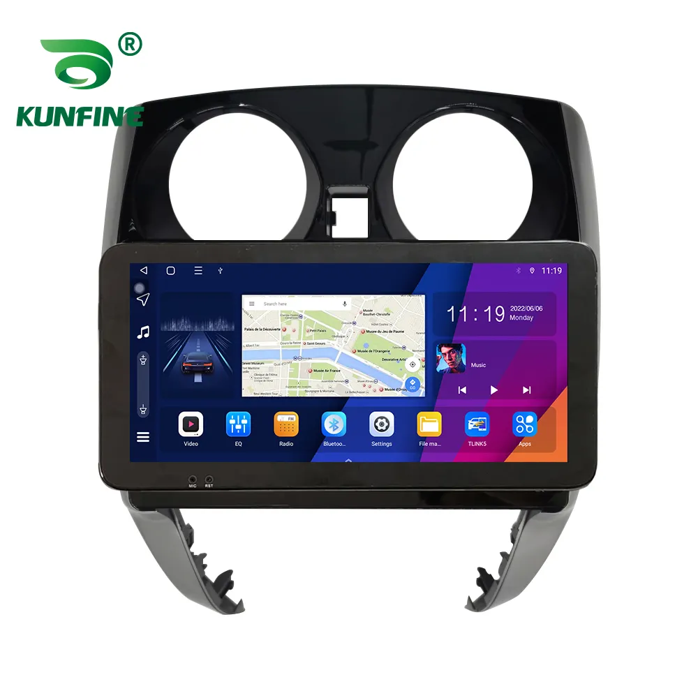 Unidad Central de pantalla QLED para coche NISSAN, dispositivo estéreo de navegación GPS, Radio, Android, 2 Din, RHD, 2019-2021, 10,33 pulgadas