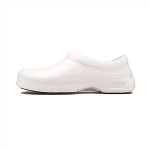 新型防静电白色护脚安全鞋