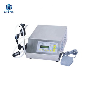 Manual portátil simple control numérico digital pequeña mini máquina de llenado de botellas de líquido de aceite - Product Image 2