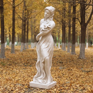 Statua della Nymfa Greca della Mitologia, Scultura a Grandezza Naturale del Corpo Femminile - Product Image 2