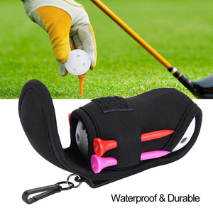 Bolsa Porta Pelotas de <span class=keywords><strong>Golf</strong></span> de Neopreno, Mini Bolsa Portátil para Accesorios de <span class=keywords><strong>Golf</strong></span>, Estuche de Almacenamiento de Pelotas de <span class=keywords><strong>Golf</strong></span> de Liberación Rápida - Product Image 1