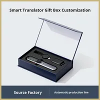 Boîtes cadeaux personnalisées en carton gris de haute qualité, écologiques, recyclables, à fermeture magnétique, en forme de livre, matériaux recyclés, électronique grand public