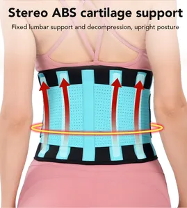 Custom Breathable Adjustable Sweat Waist Trimmer Belt Back Support Slimming Band Waist Support