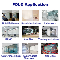 Elektrische PDLC Smart-Folie für Fenster, Modernes Design, Selbstklebend, Wärmeisolierung, Sichtschutz, 2-Jahres-Dekorationsfolie