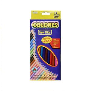 Juego de Lápices de Colores Hexagonales Oleosos X530 Chxn de 12 Colores, Lápices de Dibujo para Niños de Primaria, Lápices de Colores de Calidad - Product Image 1