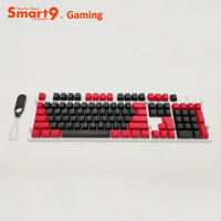 Capuchons de touches de clavier Double injection Smart9, PBT, complet, avec rétroéclairage sans impact