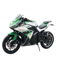 8000W 72V Batterie au Lithium Moteur Brushless Longue Endurance 120KM Portée> 80 km/h Moto de course Motos électriques Bonne Qualité