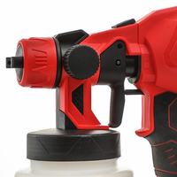 Pistola de Pintura Inalámbrica Recargable con Batería de Litio, Pistola de Pulverización Manual para Renovación de Muebles y Trabajos de Revestimiento de Paredes