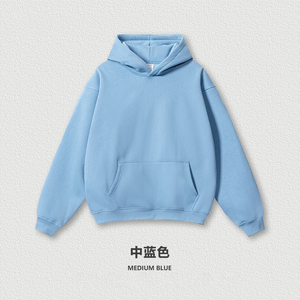 High Quality 100% Cotton 350g Oversized Knitted 3D Embossed Winter Quarter-Zip Hoodie For men - Product Image 5