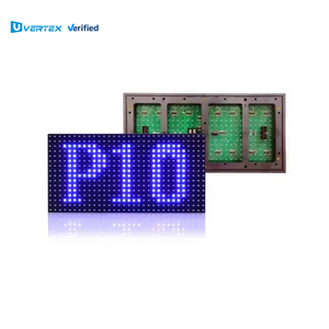 โมดูลจอแสดงผล LED แบบพกพา P10 DIP สีน้ำเงิน 12v5v สำหรับงานอีเว้นท์บนเวทีและการโฆษณา ขายส่ง - Product Image 1