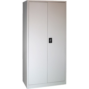 Armoire de bureau à portes roulantes, armoire métallique à tambour avec 2 portes vitrées pour le bureau - Product Image 2
