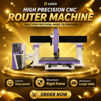 Machine de fraisage CNC 5 axes ACCTEK AKM1325-5A, taille de travail personnalisée, machine de gravure de cavités profondes pour la fonderie et les modèles en bois