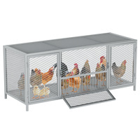 Nichoirs Écologiques Renforcés et Épaissis pour Poulets, Canards, Lapins, Pigeons - Anti-Élançards, Utilisation Extérieure Toutes Saisons