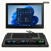 Panel PC Industrial Todo en Uno de 12.1/13.3/15/15.6/21.5 Pulgadas, Montaje Empotrado, Sin Ventilador, Puertos HDMI, VGA, LAN, Alto Brillo