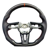 Setir Mobil Sport Modifikasi Mazda 3 Axela Berbahan Serat Karbon dengan 3 Palang untuk Model Tahun 1975-1977