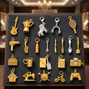 ของใช้จำเป็นในชีวิตประจำวัน |   จี้เครื่องประดับสแตนเลสสตีลชุบทอง 18K PVD สำหรับทำเครื่องประดับ กันน้ำ ป้องกันอาการแพ้ - Product Image 1