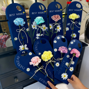 Étanche Accrocher Trou Fleur Emballage Titulaire <span class=keywords><strong>Carte</strong></span> Boutique Magasin Utilisation Commerciale <span class=keywords><strong>Cadeau</strong></span> Emballage Belle <span class=keywords><strong>Carte</strong></span> - Product Image 2